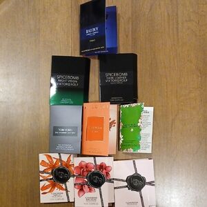 Assorted Variety Of Trial Size Perfumes